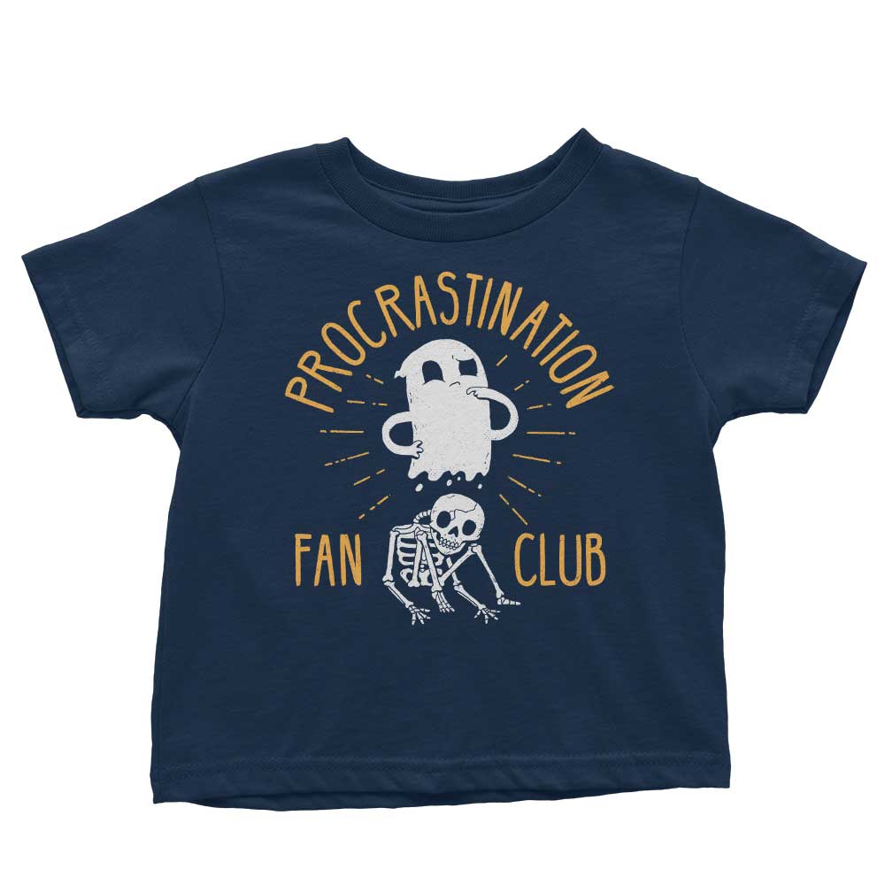Youth and Infant Apparel - Procrastination Fan Club Collection