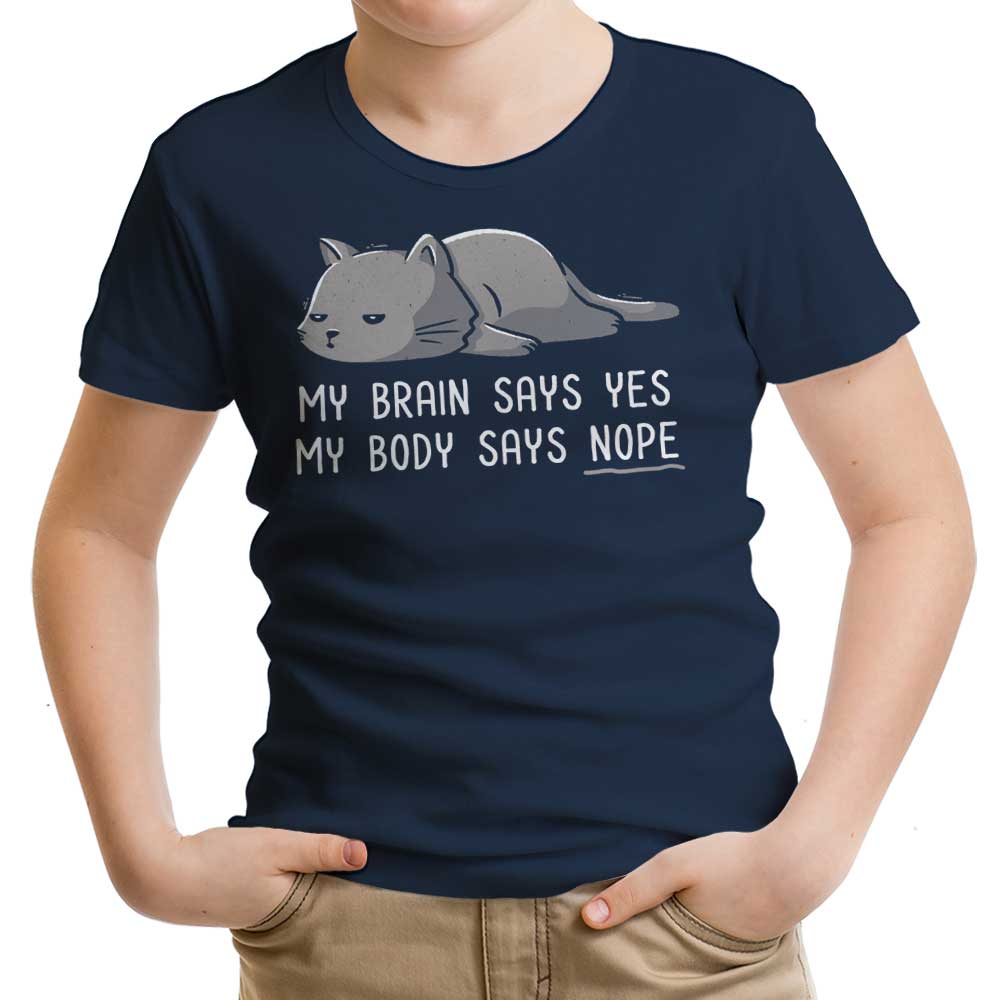 My Body Says Nope Youth and Infant Apparel Collection