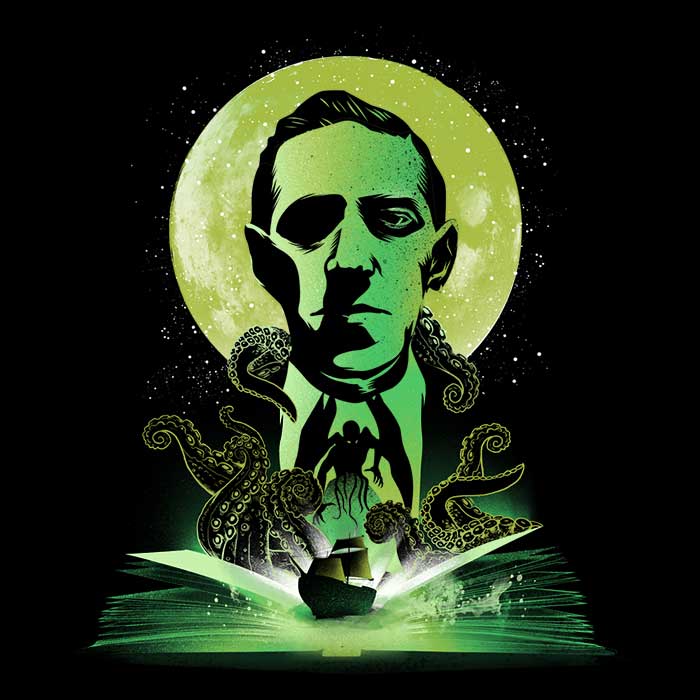 Lovecraft Book-themed Youth and Infant Apparel Collection