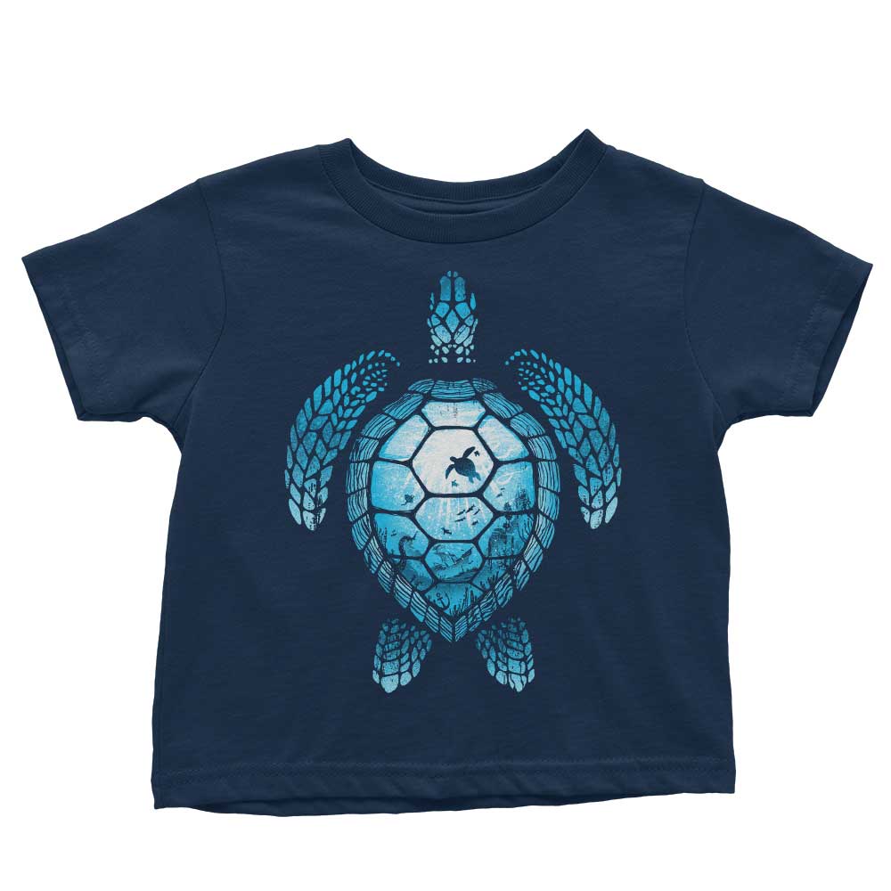 Youth and Infant Turtle Silhouette Apparel by Alemaglia