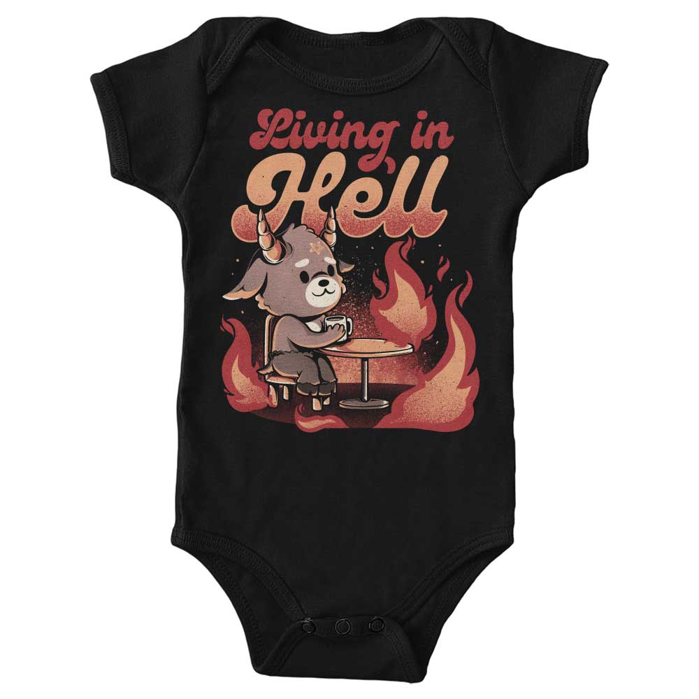 Living in Hell Youth and Infant Apparel Collection - T-Shirts and Onesies