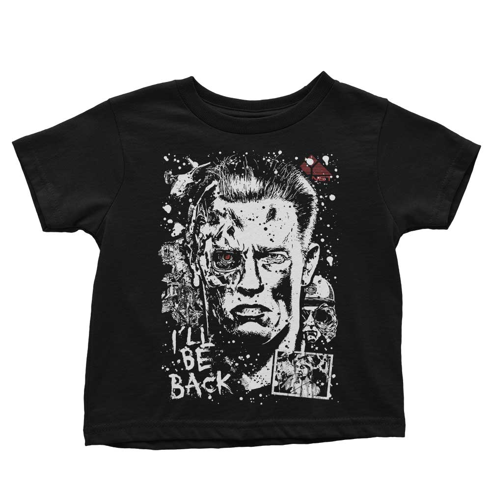 Stylish 'I'll Be Back' Youth and Infant Apparel Collection