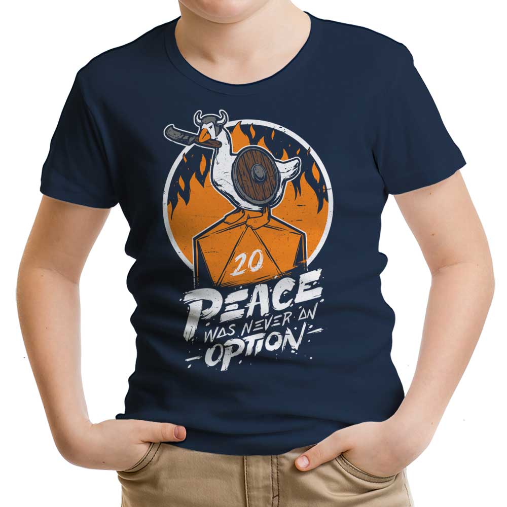 Youth's Stylish 'Peace Was Never an Option' Apparel from Studio Mootant