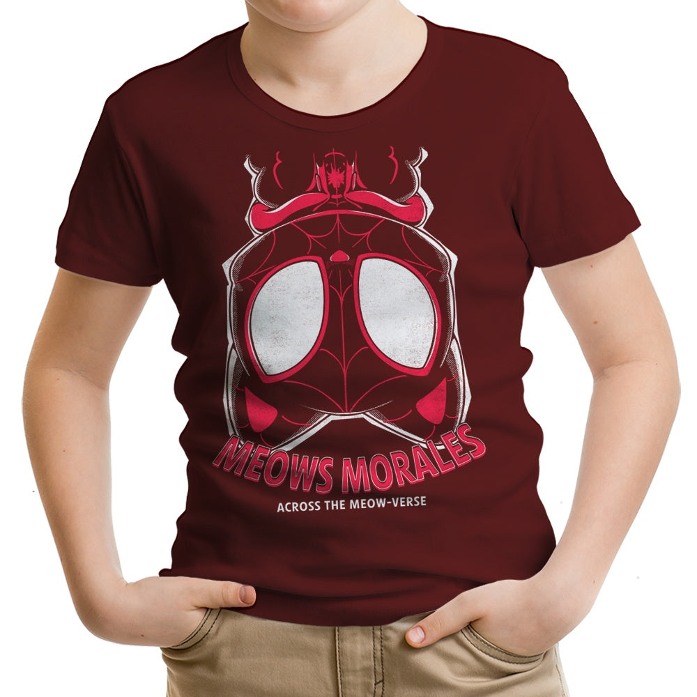 Youth and Infant Apparel Inspired by Meows Morales from Fitas Artwork