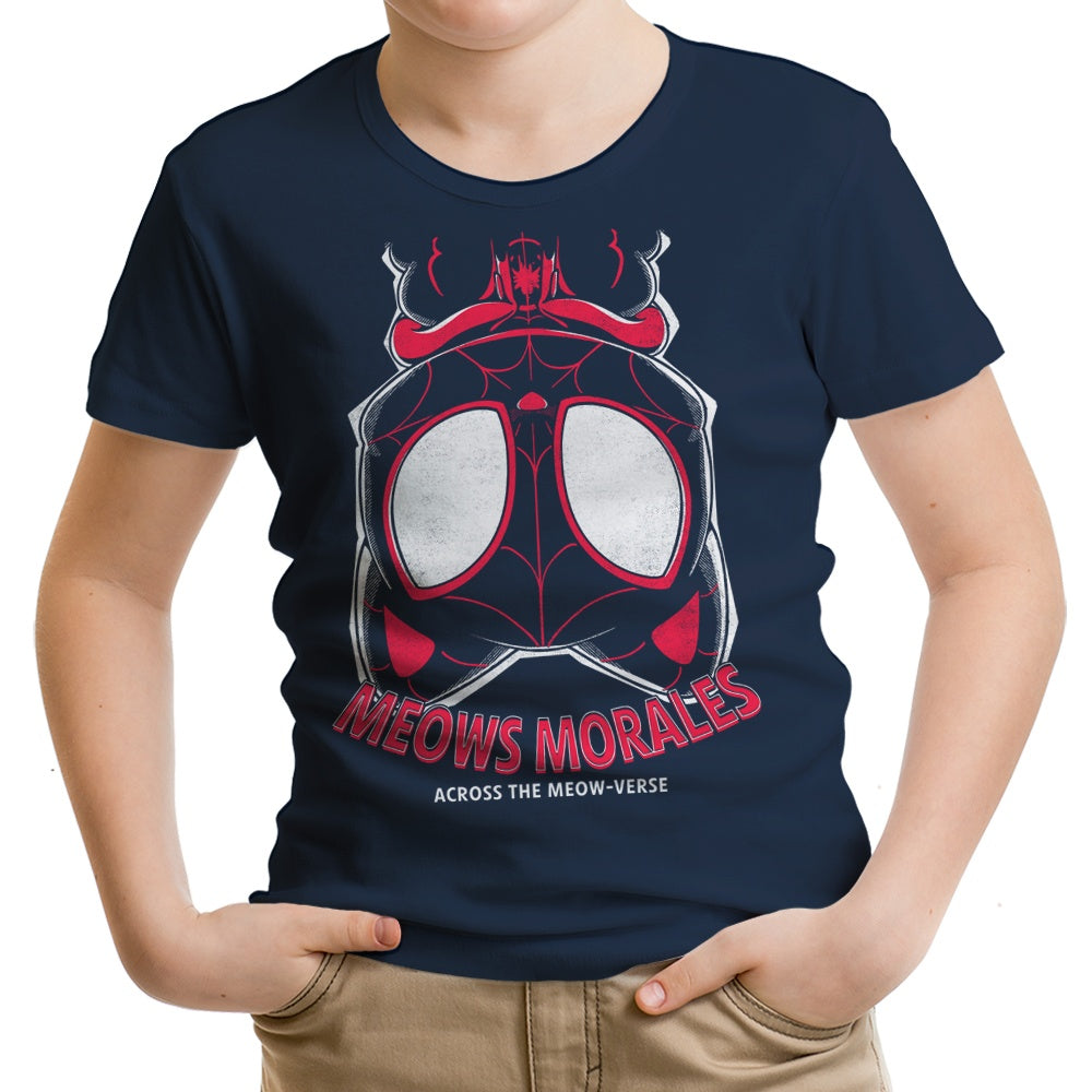 Youth and Infant Apparel Inspired by Meows Morales from Fitas Artwork