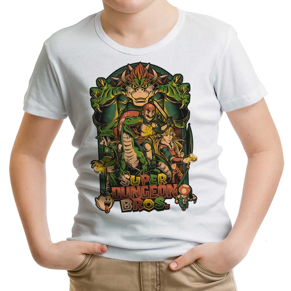 Super Dungeon Bros. Youth and Infant Apparel Collection