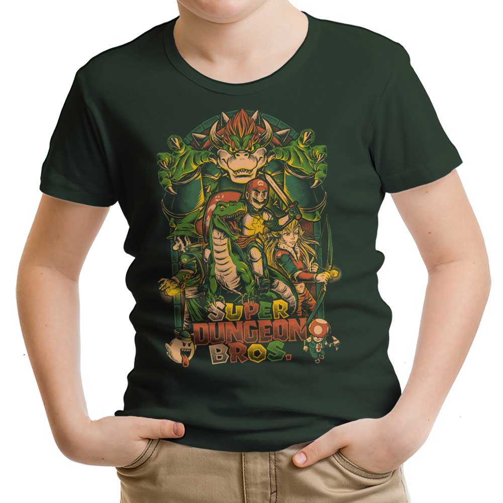 Super Dungeon Bros. Youth and Infant Apparel Collection