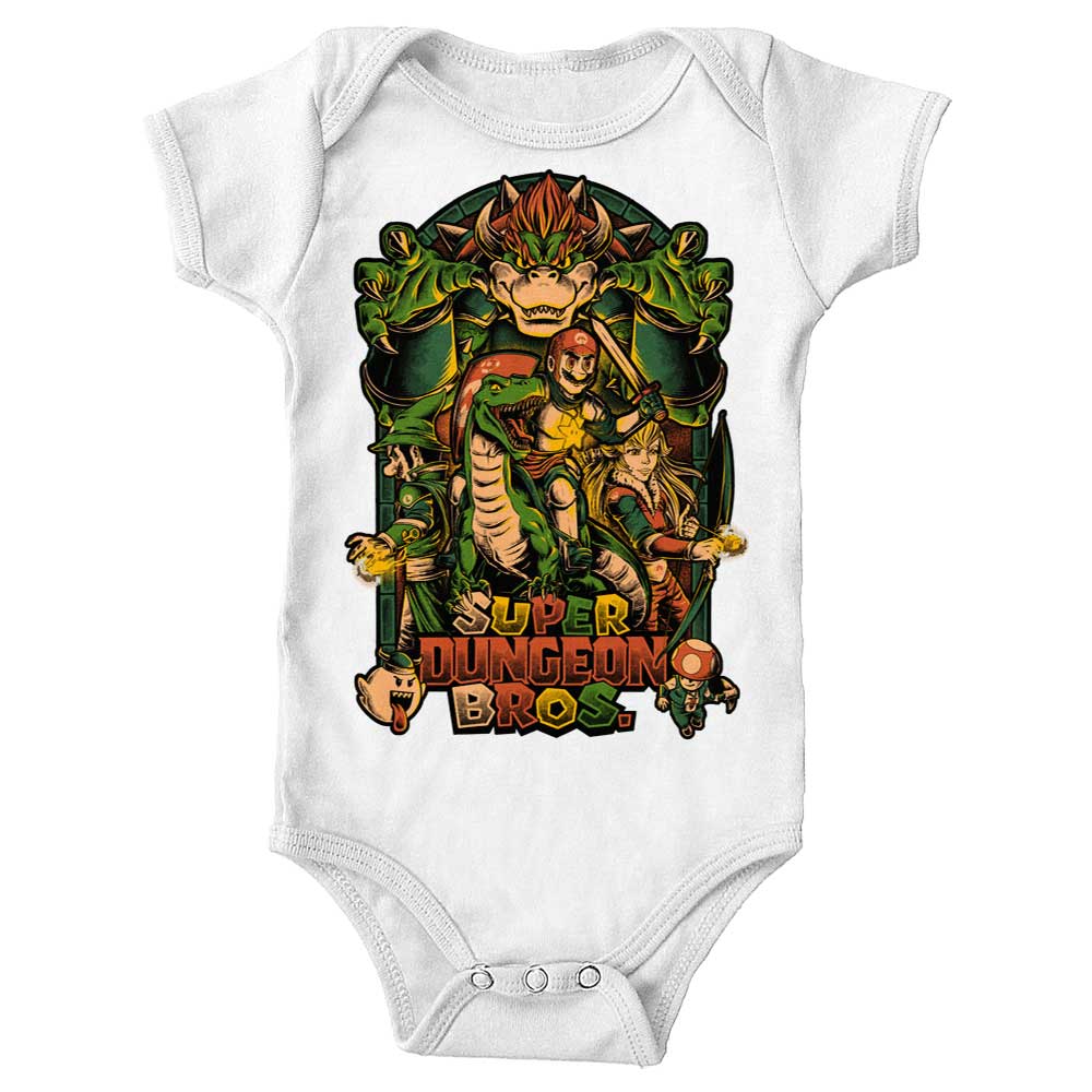 Super Dungeon Bros. Youth and Infant Apparel Collection