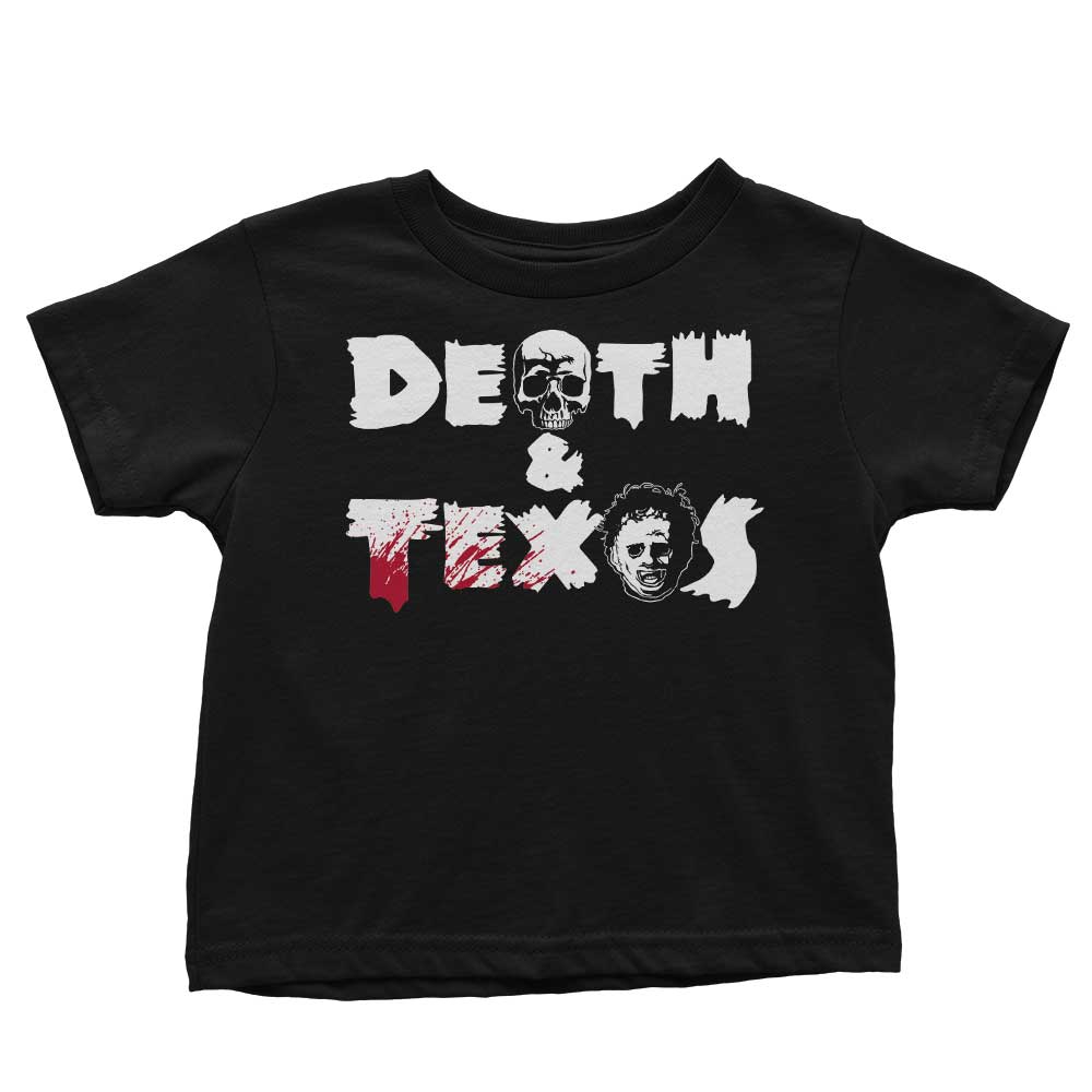 Death and Texas Youth and Infant Apparel Collection - T-Shirts and Onesies