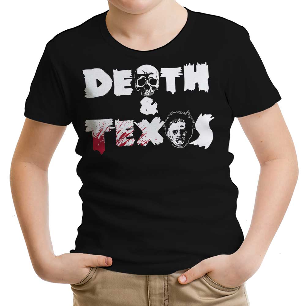Death and Texas Youth and Infant Apparel Collection - T-Shirts and Onesies