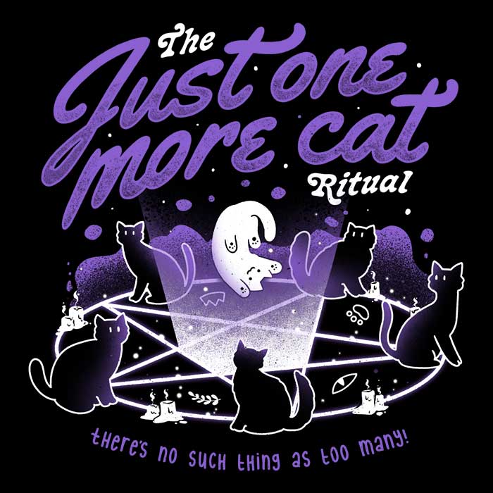 Just One More Cat Youth Clothing Apparel