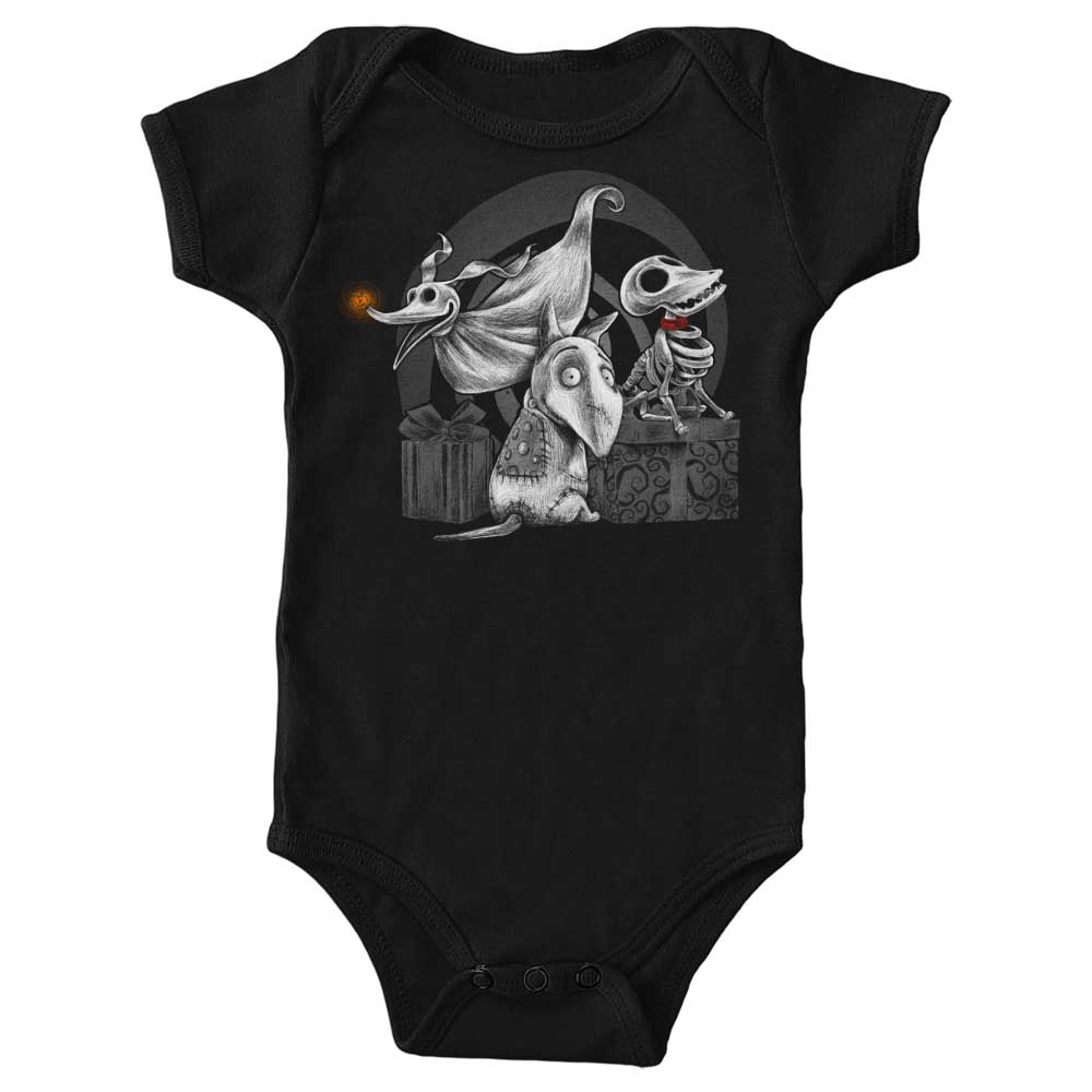 Youthful Creepy Dog-themed Apparel by ManuelDA
