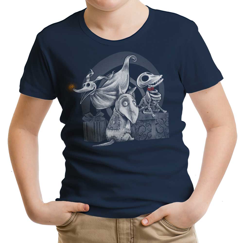Youthful Creepy Dog-themed Apparel by ManuelDA