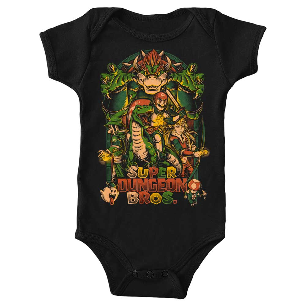 Super Dungeon Bros. Youth and Infant Apparel Collection