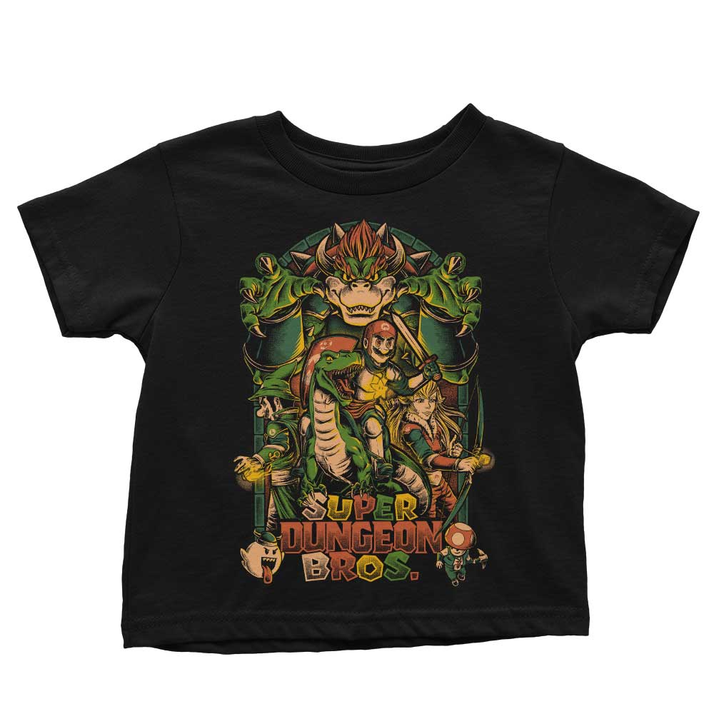 Super Dungeon Bros. Youth and Infant Apparel Collection
