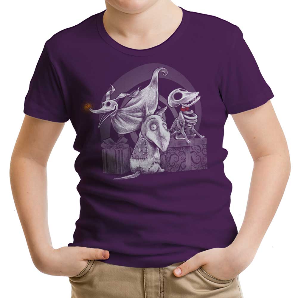 Youthful Creepy Dog-themed Apparel by ManuelDA
