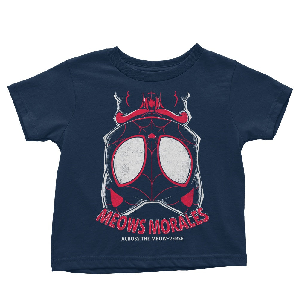 Youth and Infant Apparel Inspired by Meows Morales from Fitas Artwork