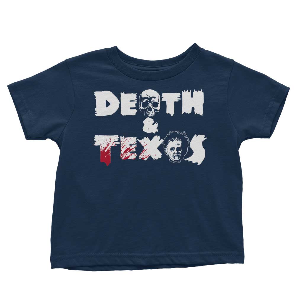 Death and Texas Youth and Infant Apparel Collection - T-Shirts and Onesies