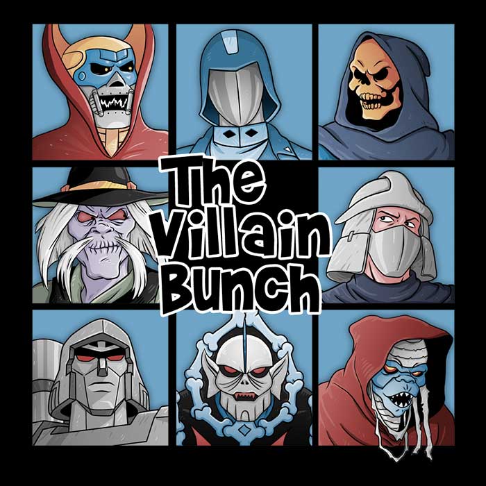Skullpy's Youth and Infant Apparel - The Villain Bunch Collection