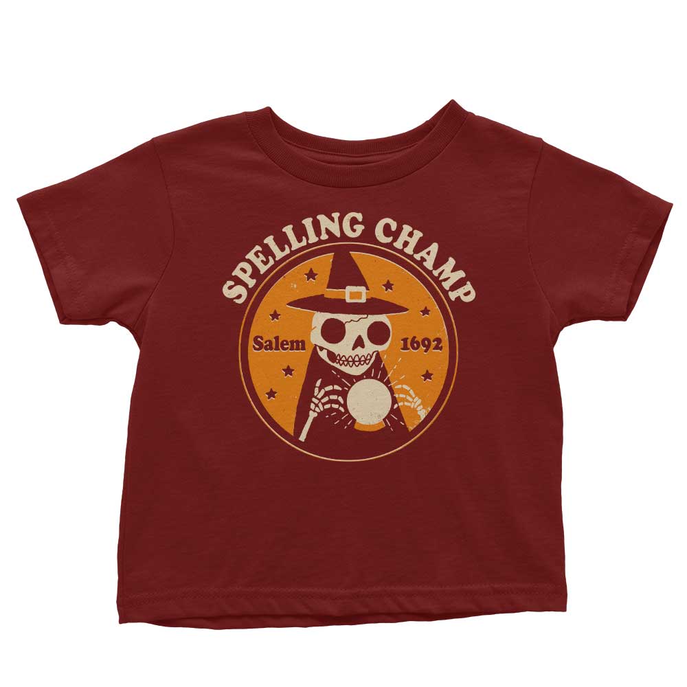 DinoMike's Spelling Champ Youth and Infant Apparel Collection