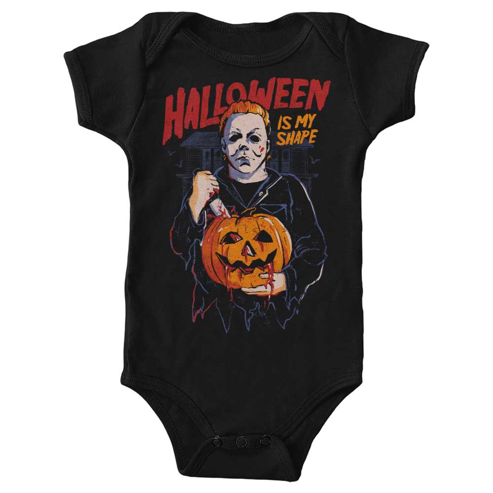 Youth Halloween Themed Apparel - 'Halloween is My Shape'