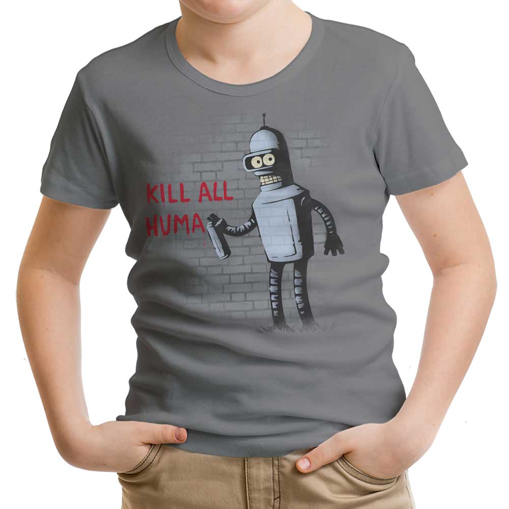 Kill All Humans Youth and Infant Apparel Collection