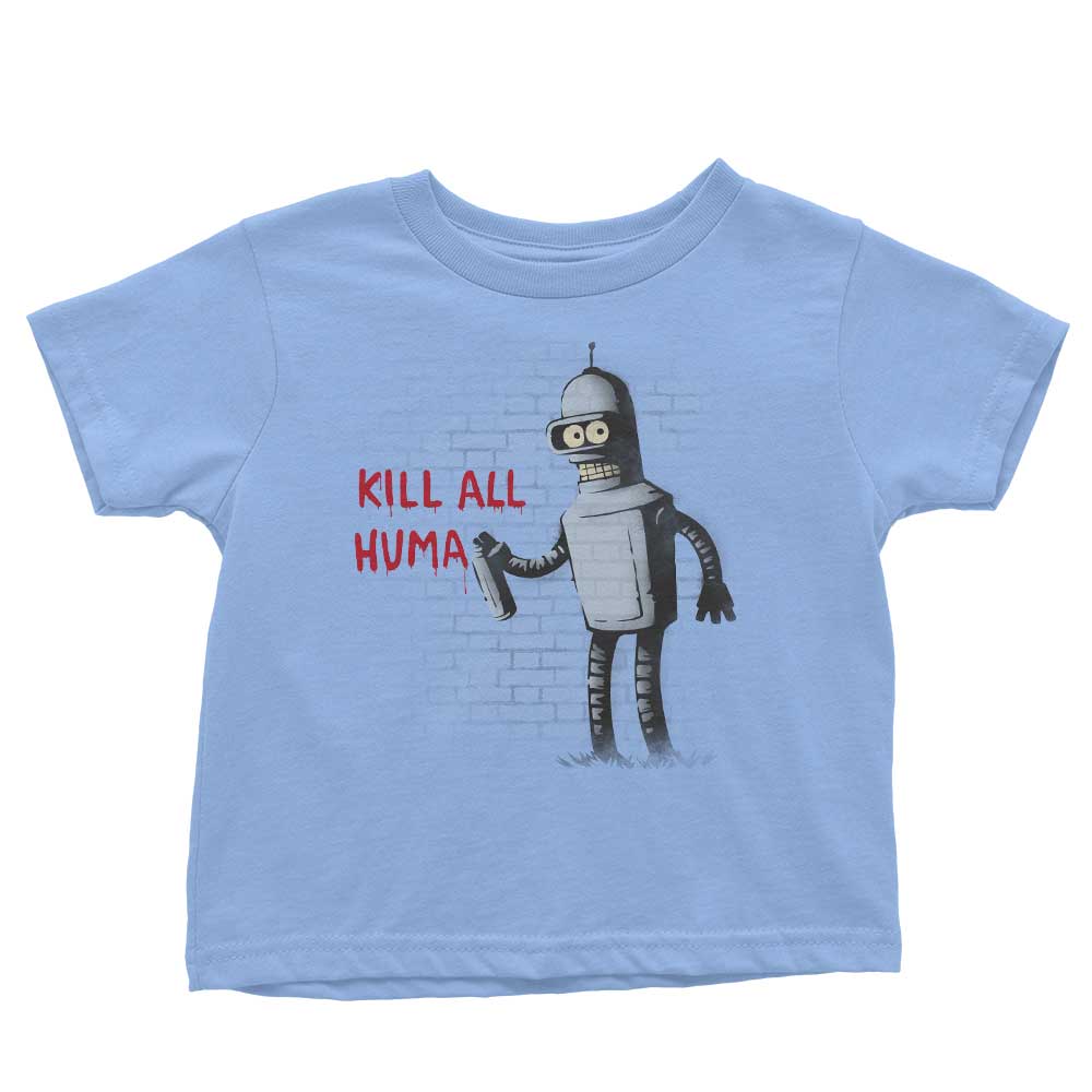 Kill All Humans Youth and Infant Apparel Collection