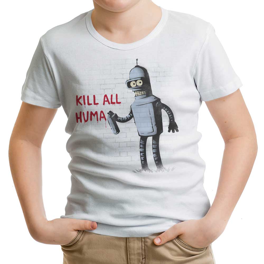 Kill All Humans Youth and Infant Apparel Collection