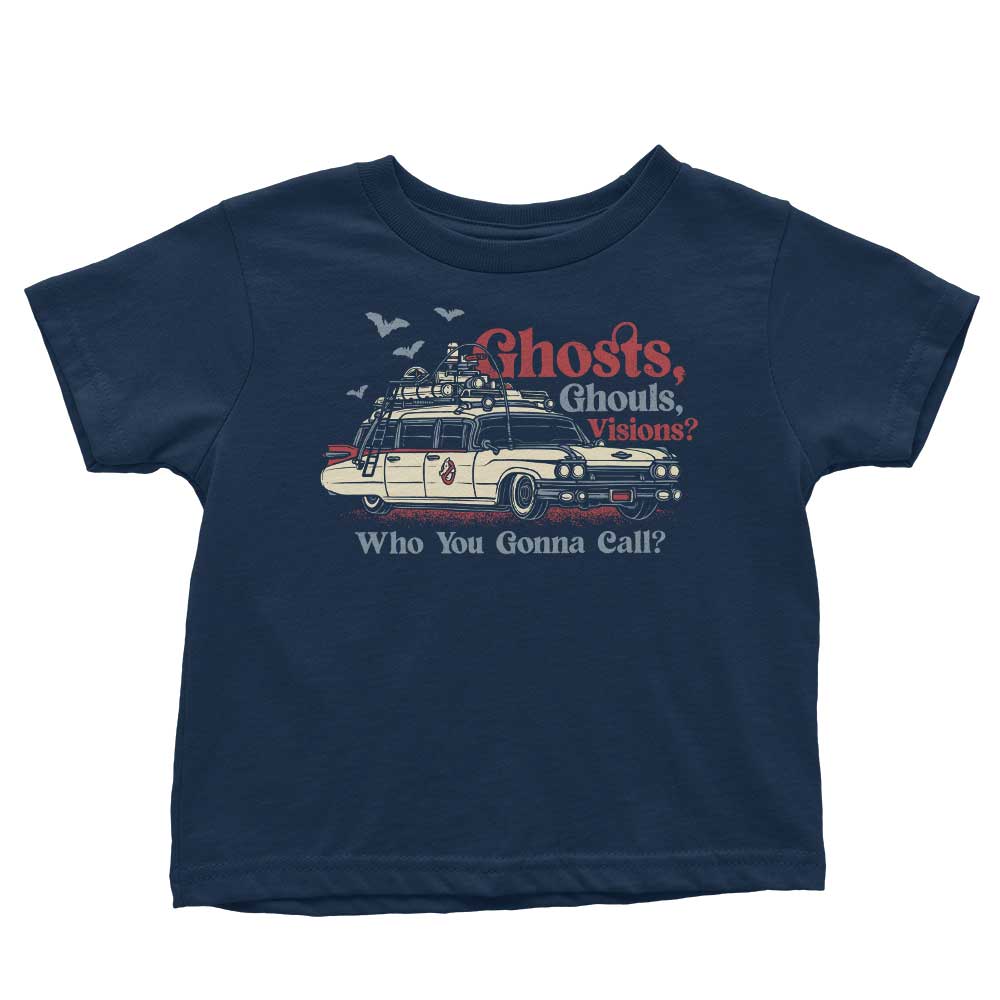 Spooky Ghosts, Eerie Ghouls, and Mysterious Visions Youth Clothing Apparel