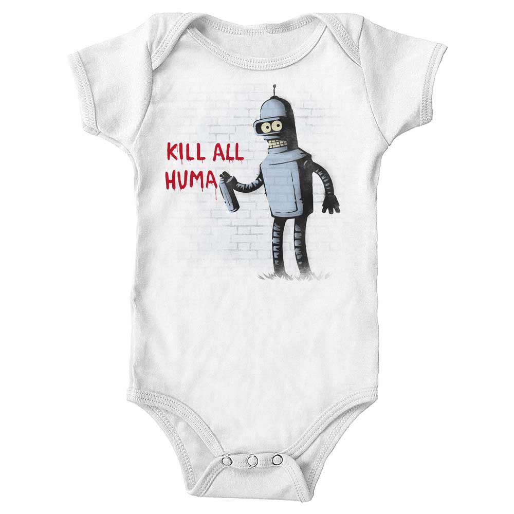 Kill All Humans Youth and Infant Apparel Collection