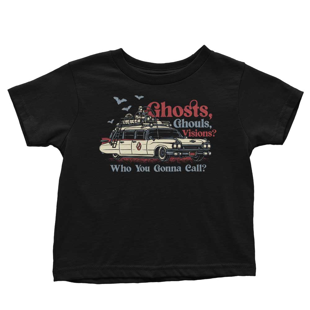 Spooky Ghosts, Eerie Ghouls, and Mysterious Visions Youth Clothing Apparel