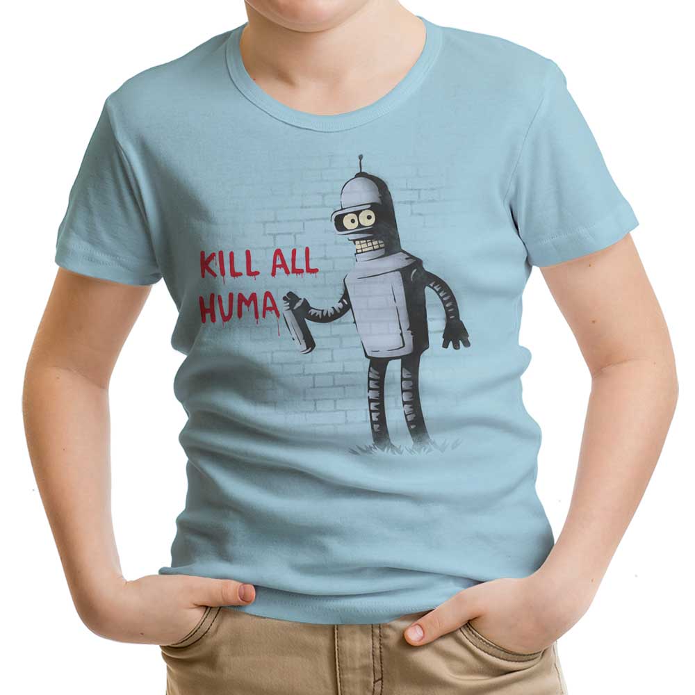 Kill All Humans Youth and Infant Apparel Collection