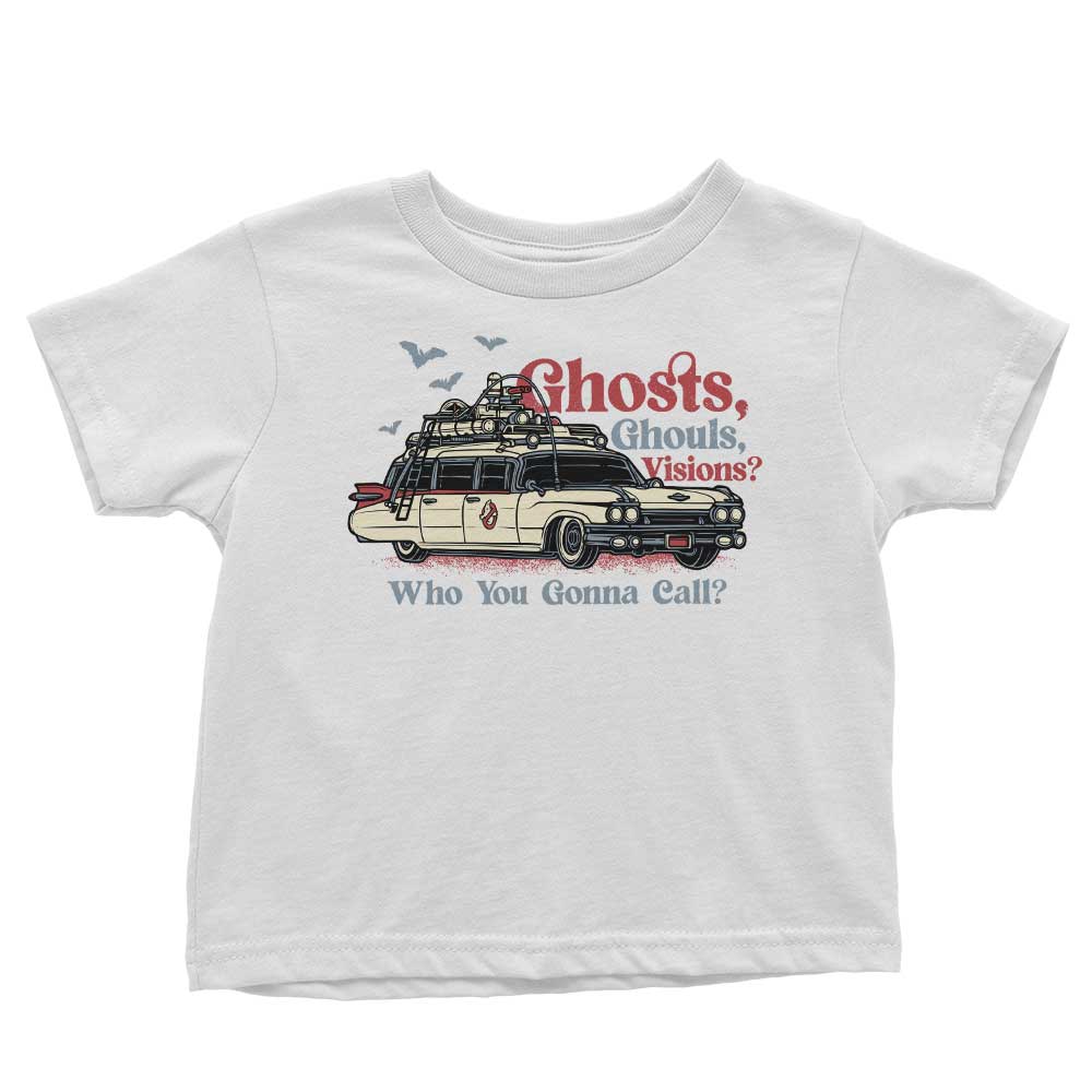 Spooky Ghosts, Eerie Ghouls, and Mysterious Visions Youth Clothing Apparel